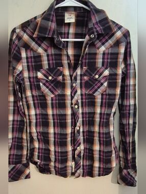 True Religion  Plaid Shirt Sz.XS